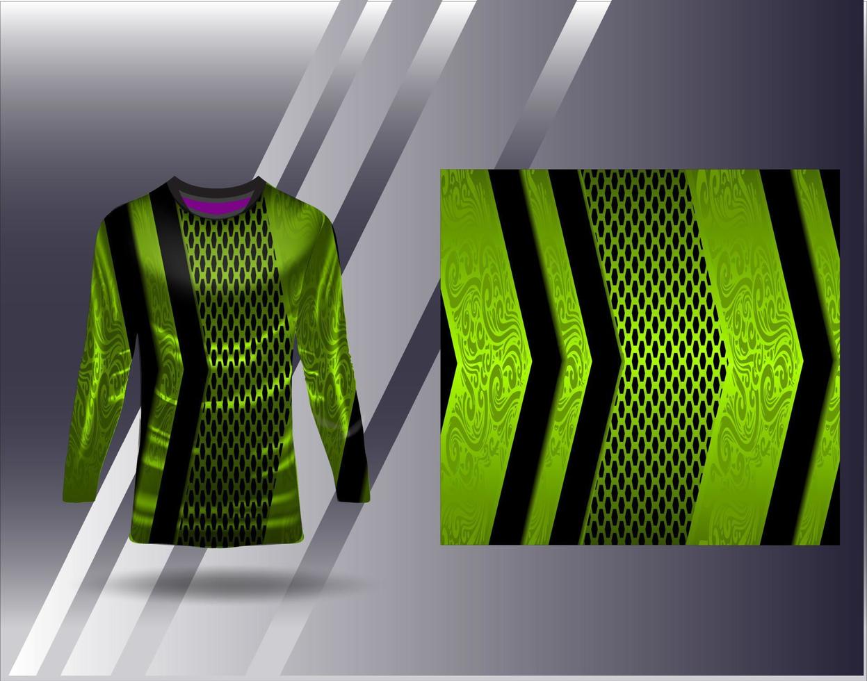 Tshirt sports design for racing  jersey  cycling  football  gaming vector