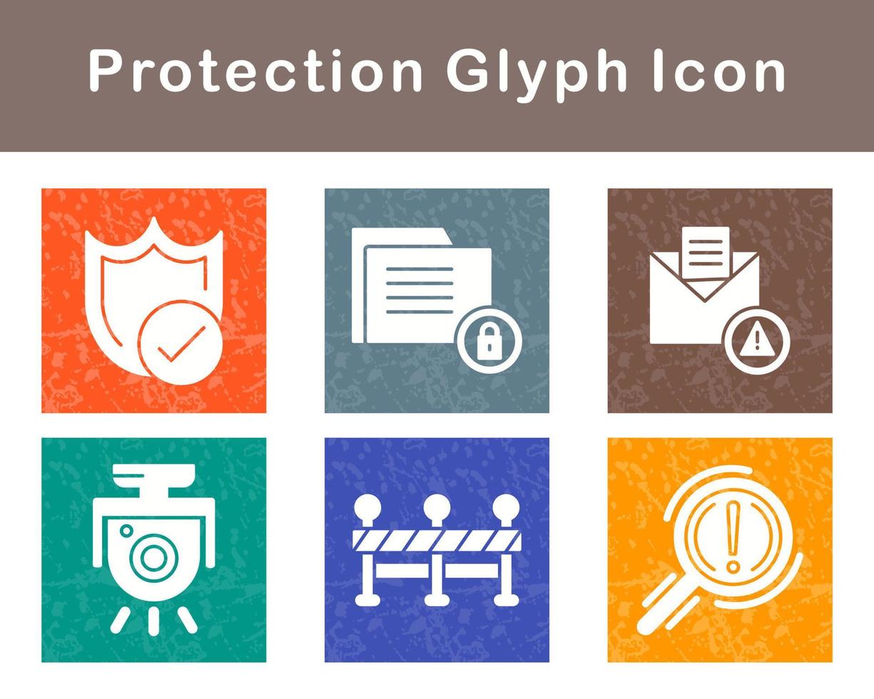 Protection Vector Icon Set