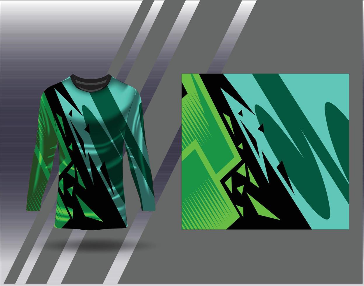 Tshirt sports design for racing  jersey  cycling  football  gaming vector