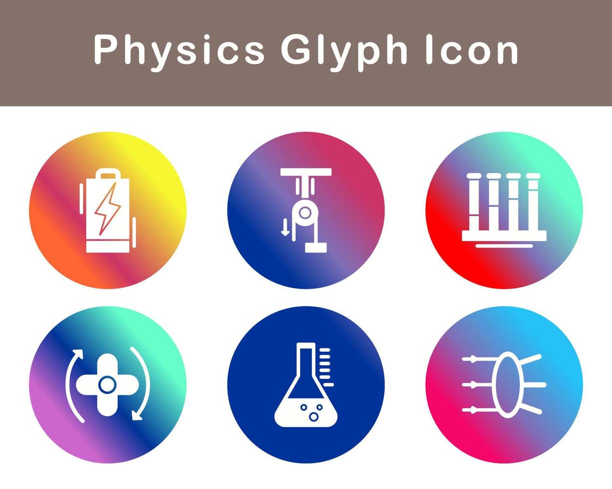 Physics Vector Icon Set