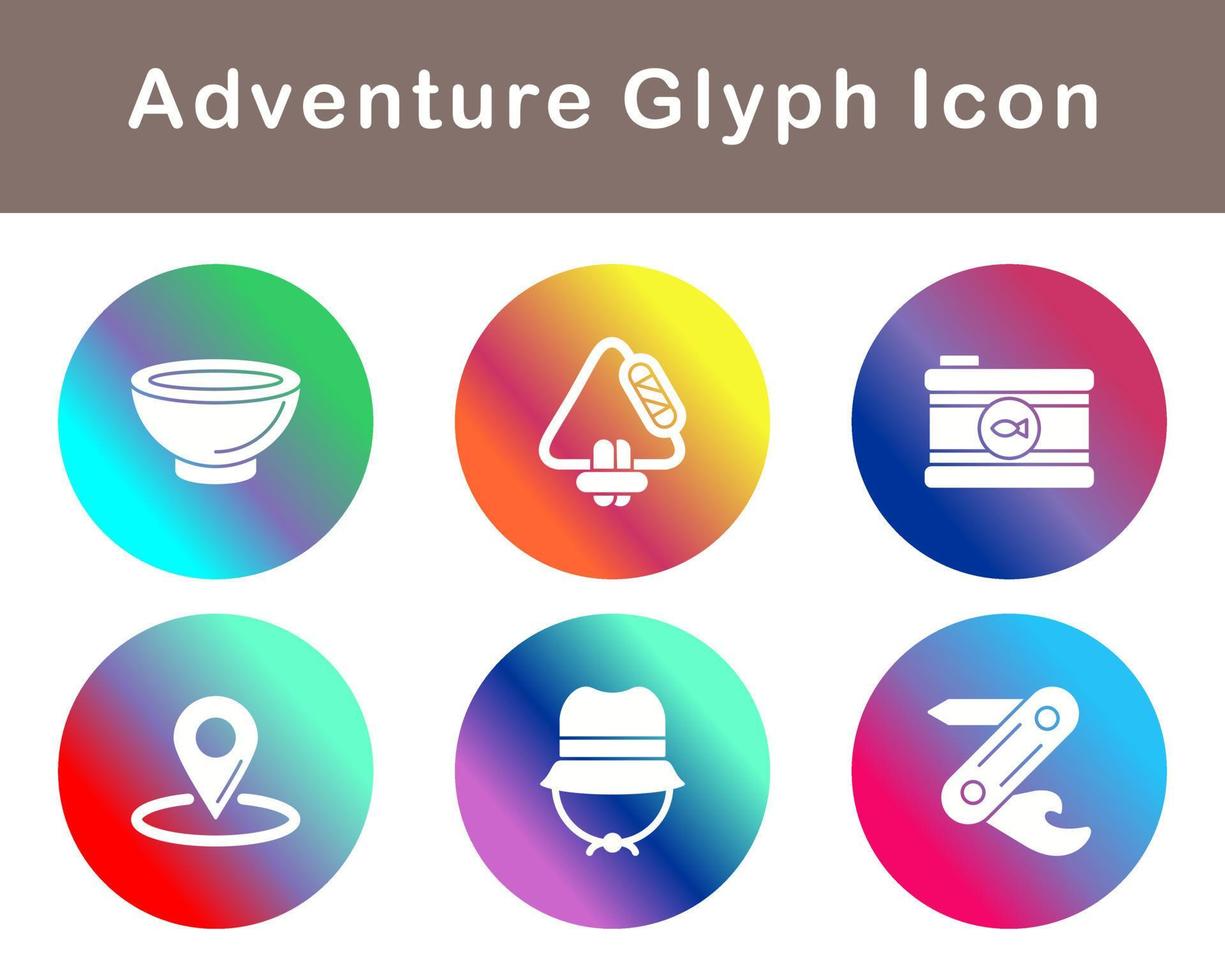 Adventure Vector Icon Set