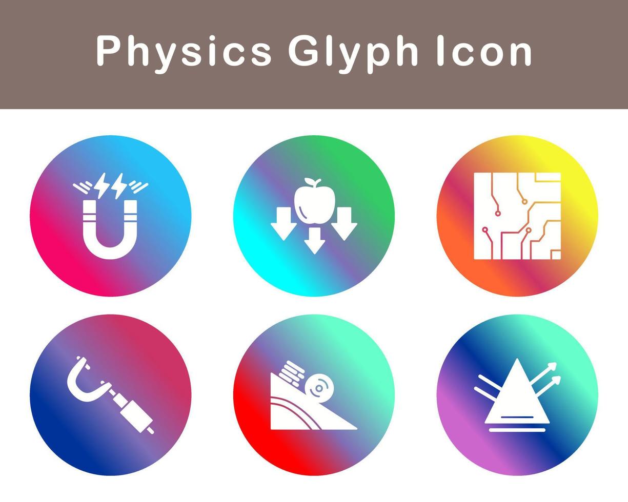 Physics Vector Icon Set