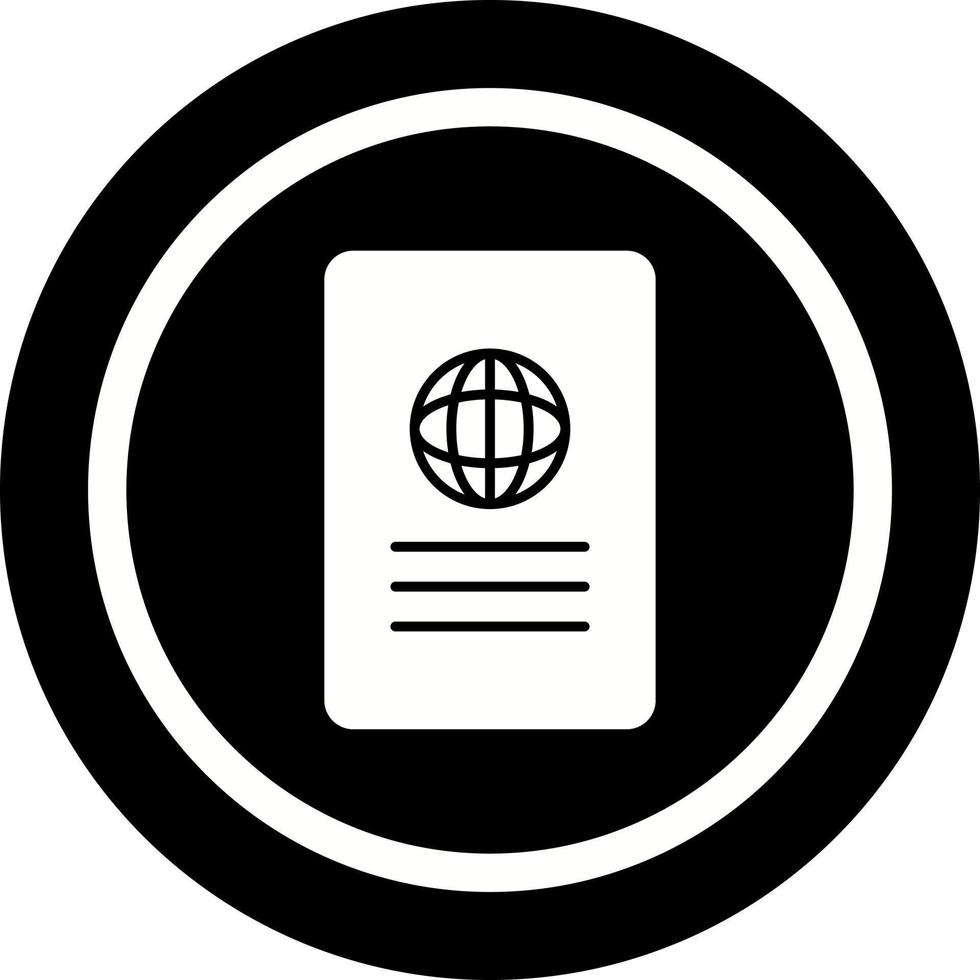 Unique Global Report Vector Icon