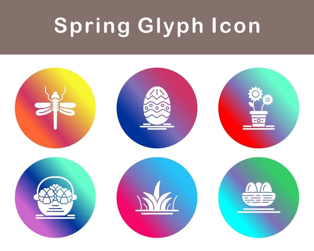 Spring Vector Icon Set