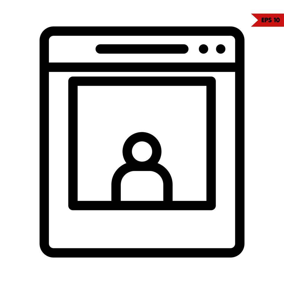 ui line icon vector