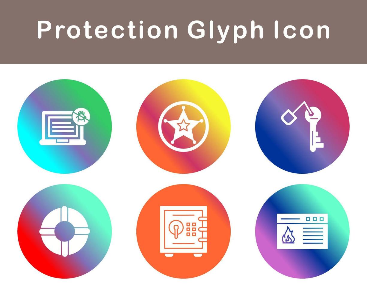 Protection Vector Icon Set