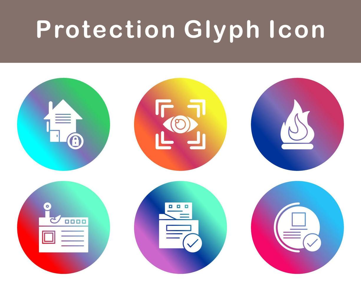 Protection Vector Icon Set