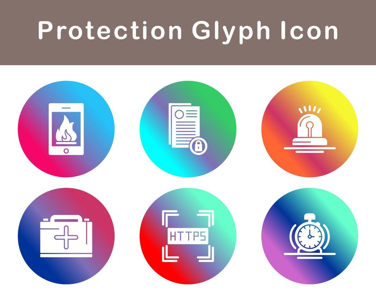 Protection Vector Icon Set