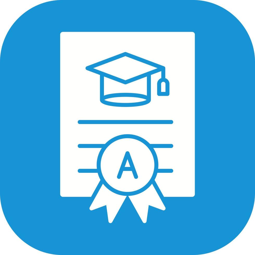 Report Card Unique Vector Icon