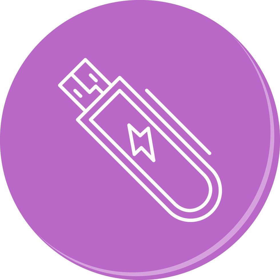 Usb Unique Vector Icon