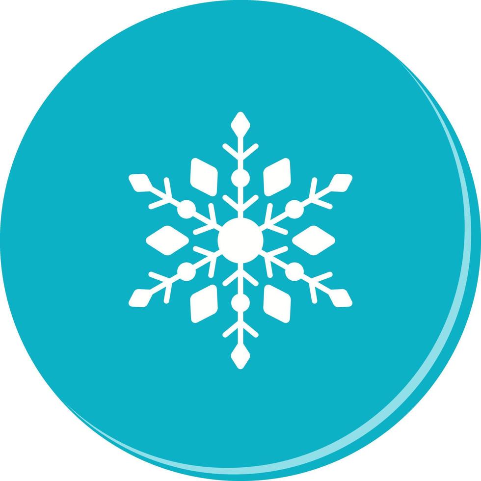 Snow Flake Unique Vector Icon