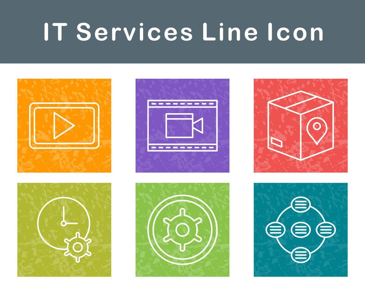 IT Services Vector Icon Set