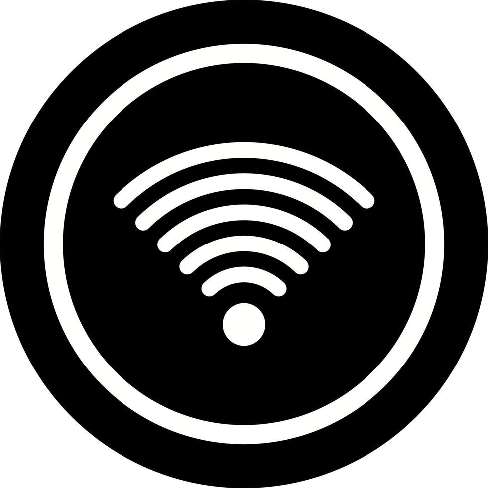 Signal on User Vector Icon