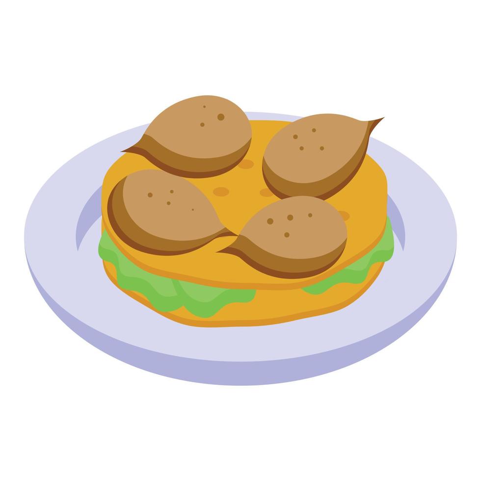 Jordan nuts icon isometric vector. National country vector