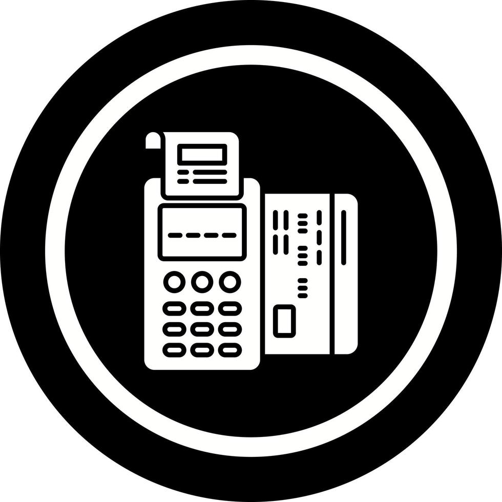 Pos Terminal Vector Icon