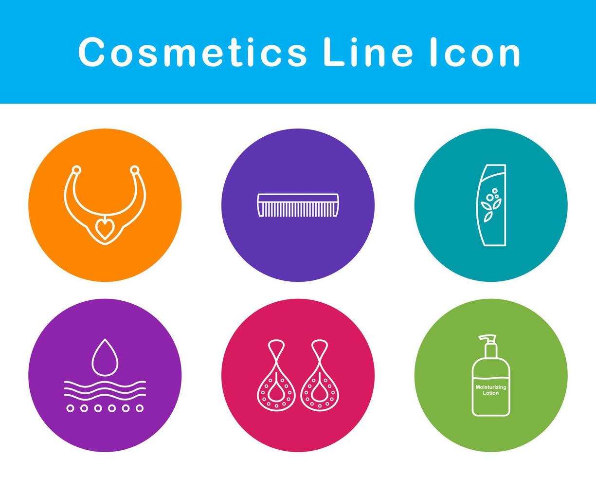 Cosmetics Vector Icon Set