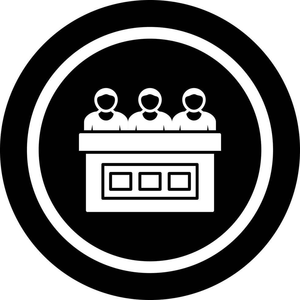 Jury Vector Icon
