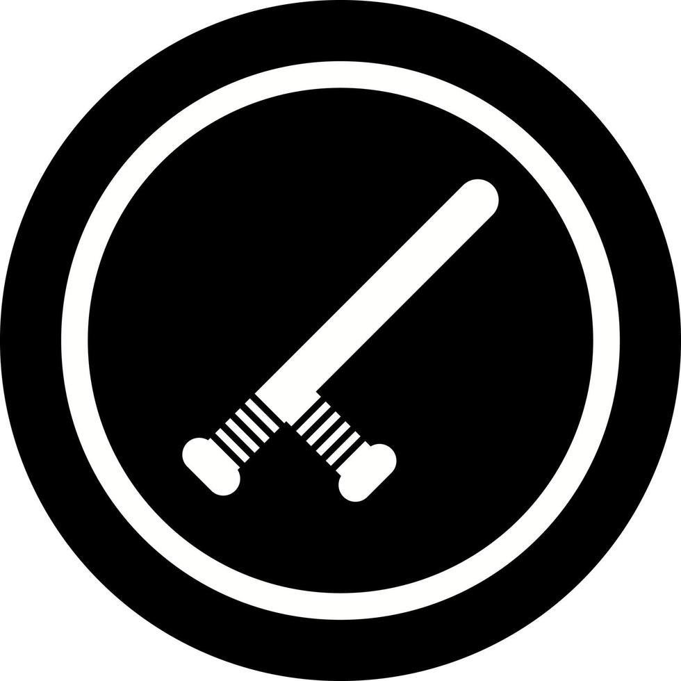 Baton Vector Icon