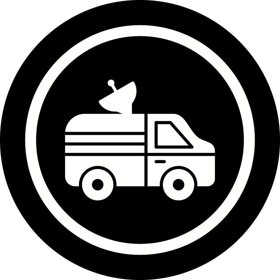 News Van Vector Icon