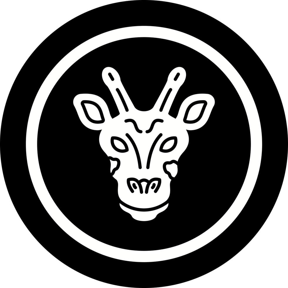 Giraffe Vector Icon