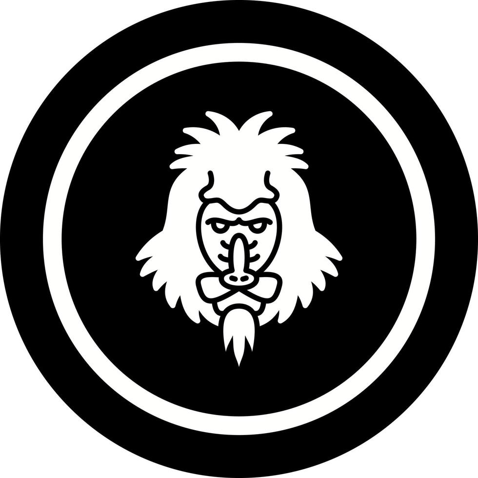 Mandrill Vector Icon