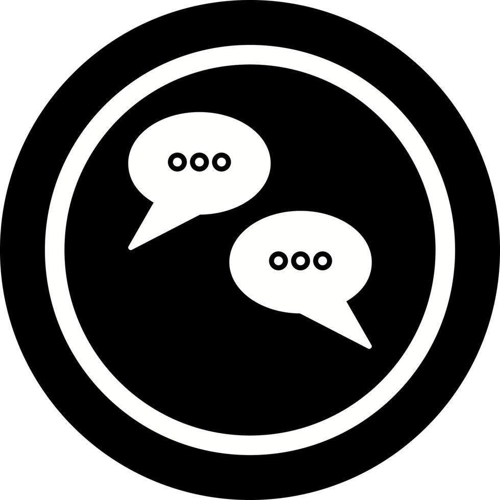 Conversation Bubbles Vector Icon