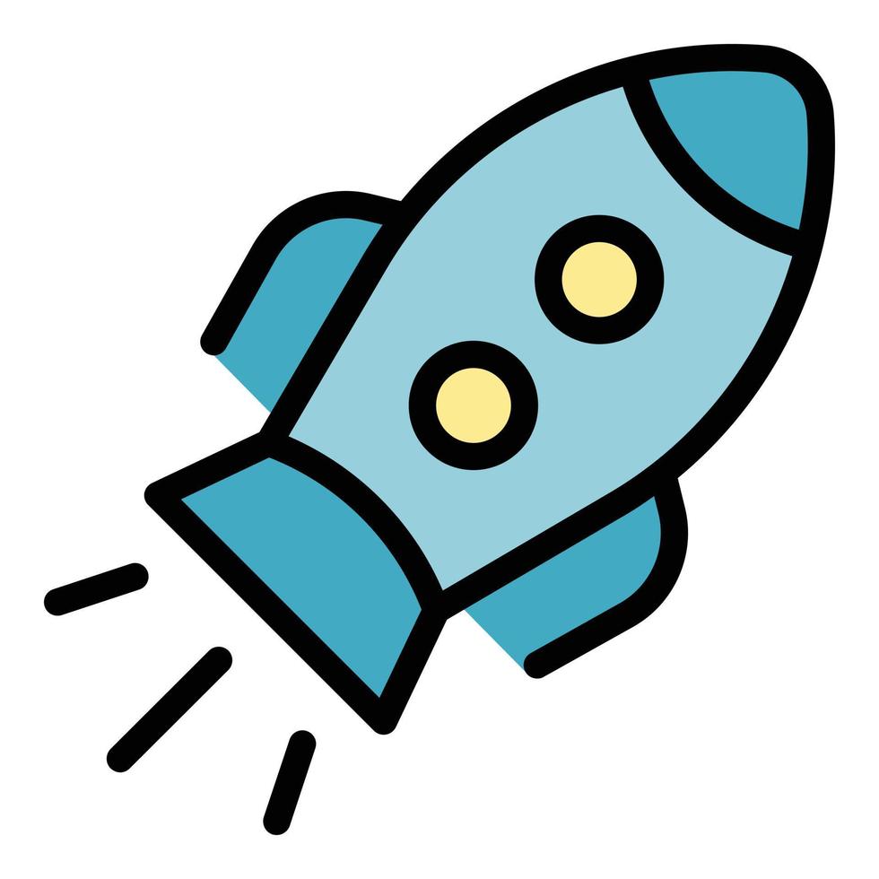 Startup rocket icon vector flat 21409838 Vector Art at Vecteezy