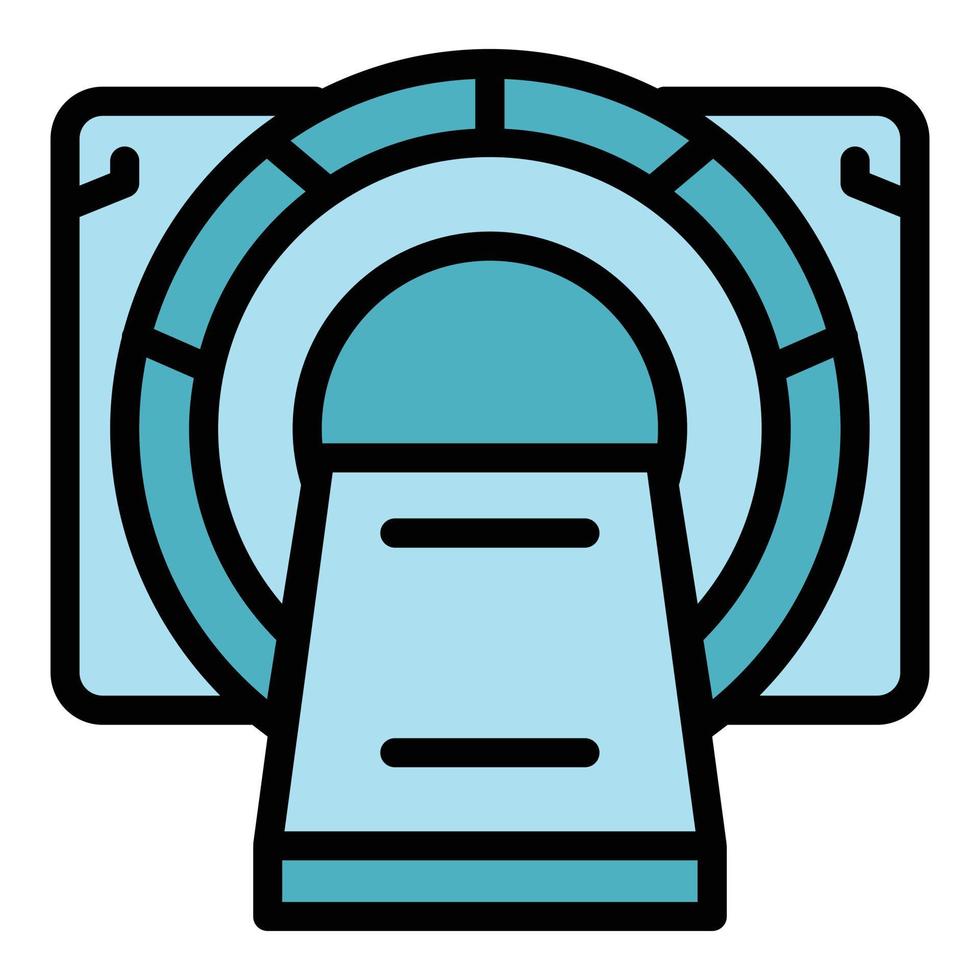 Mrt equipment icon vector flat