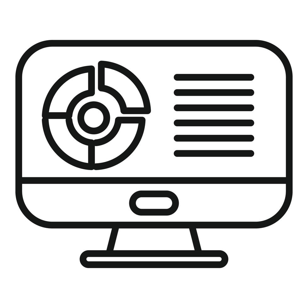 Online money fund icon outline vector. Success invest vector