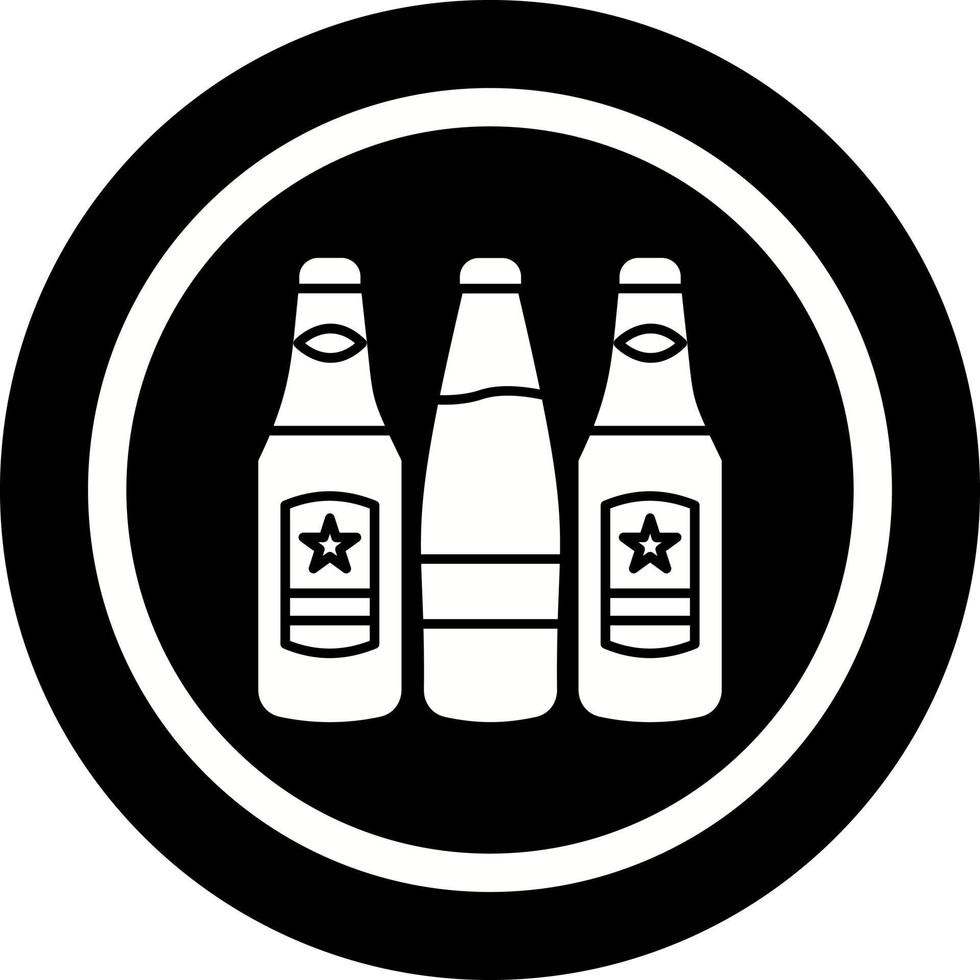 Beer Bottles Vector Icon