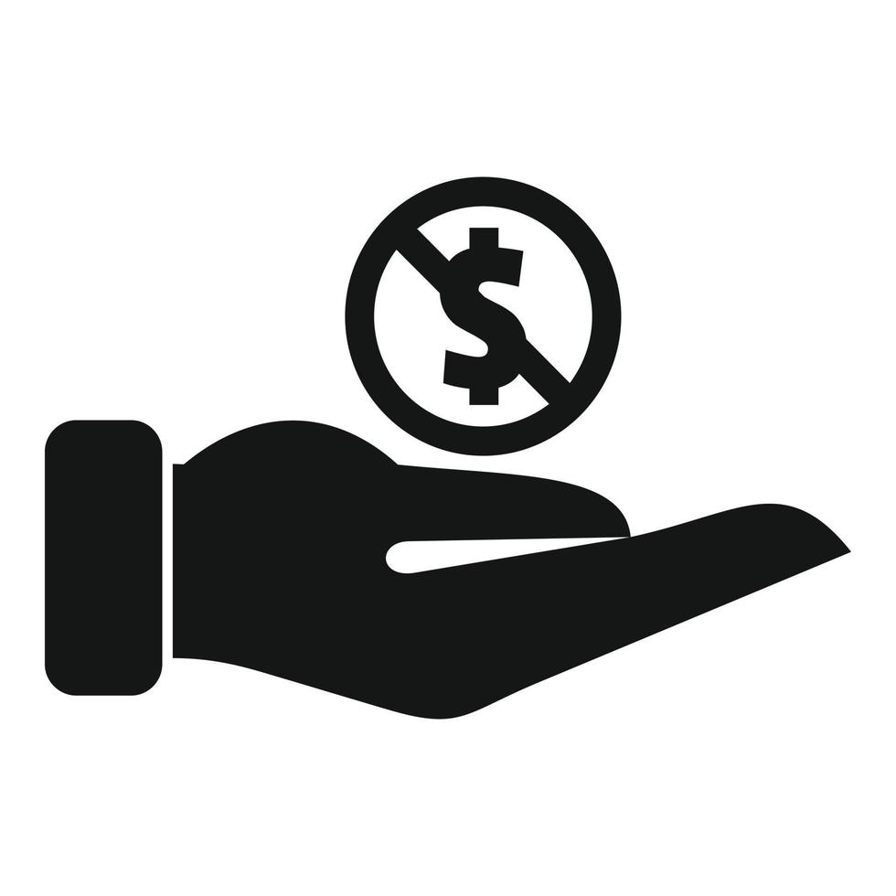 Care payment icon simple vector. Card error vector