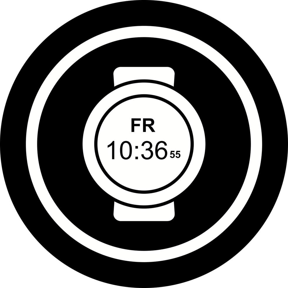 icono de vector de reloj deportivo