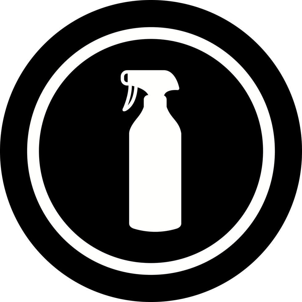 Spray bottle Vector Icon