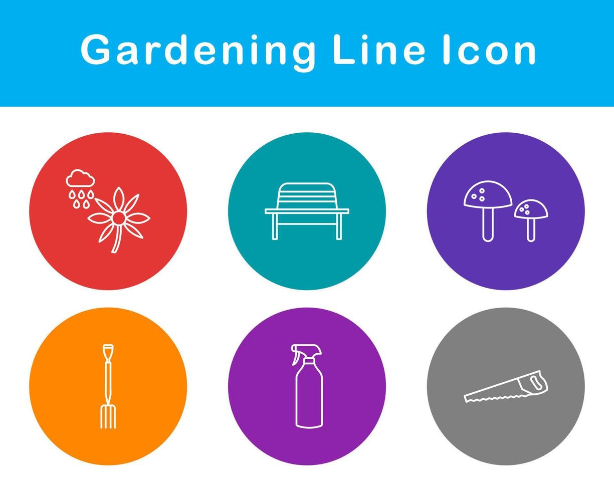 Gardening Vector Icon Set