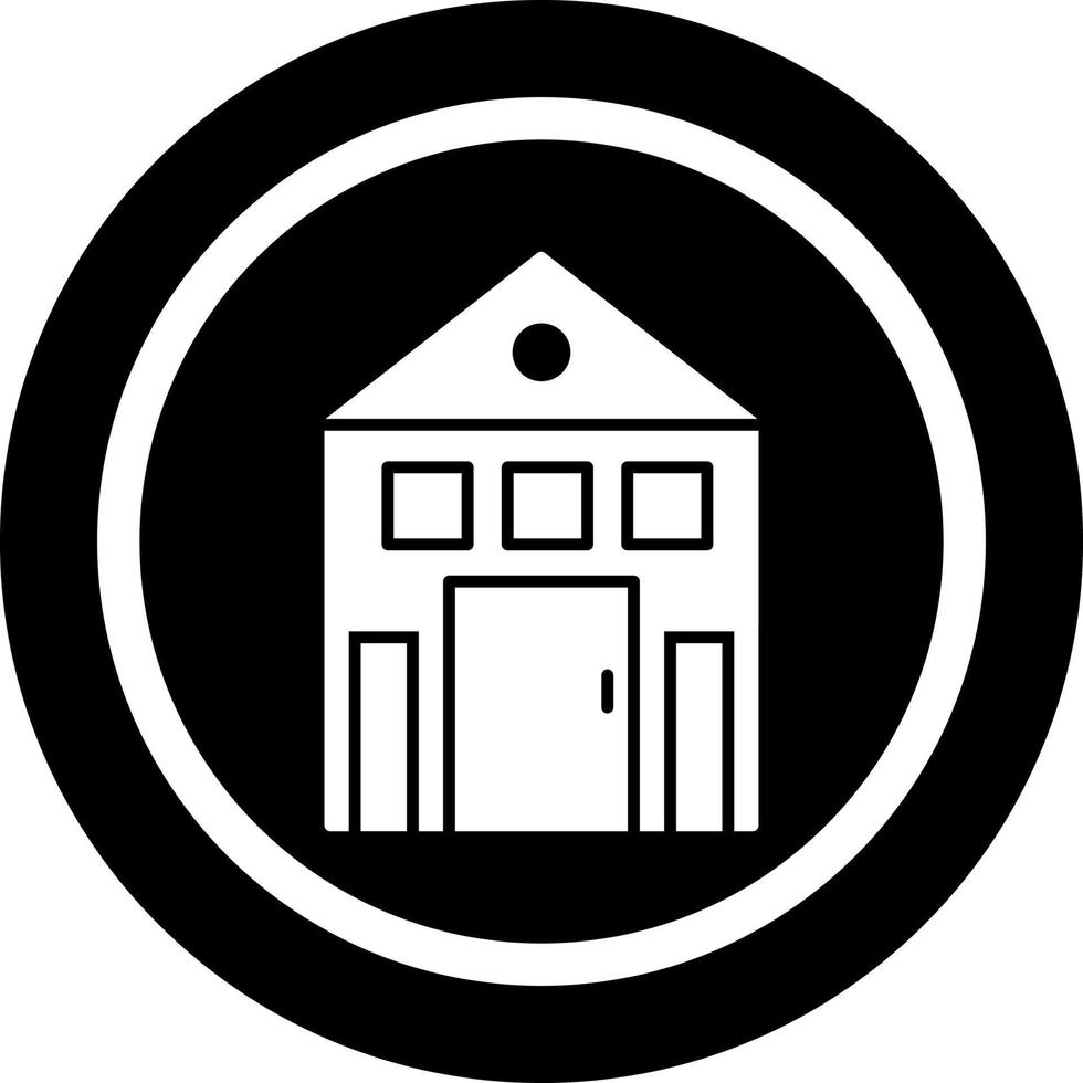 icono de vector de edificio