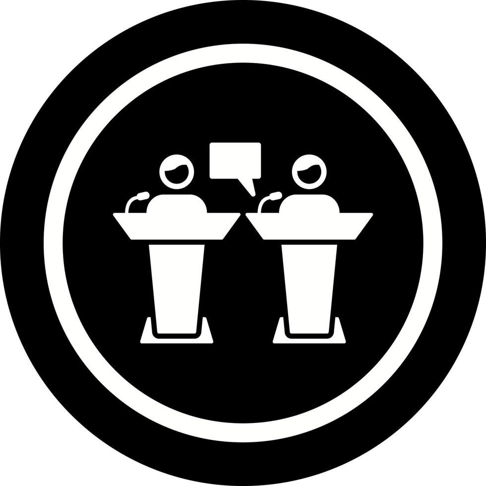 Debate Vector Icon