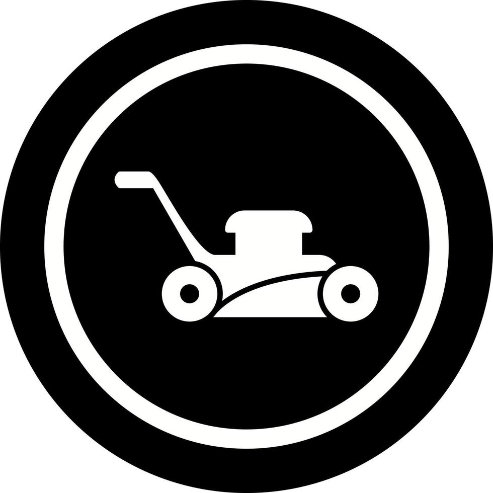 Lawn Mower Vector Icon