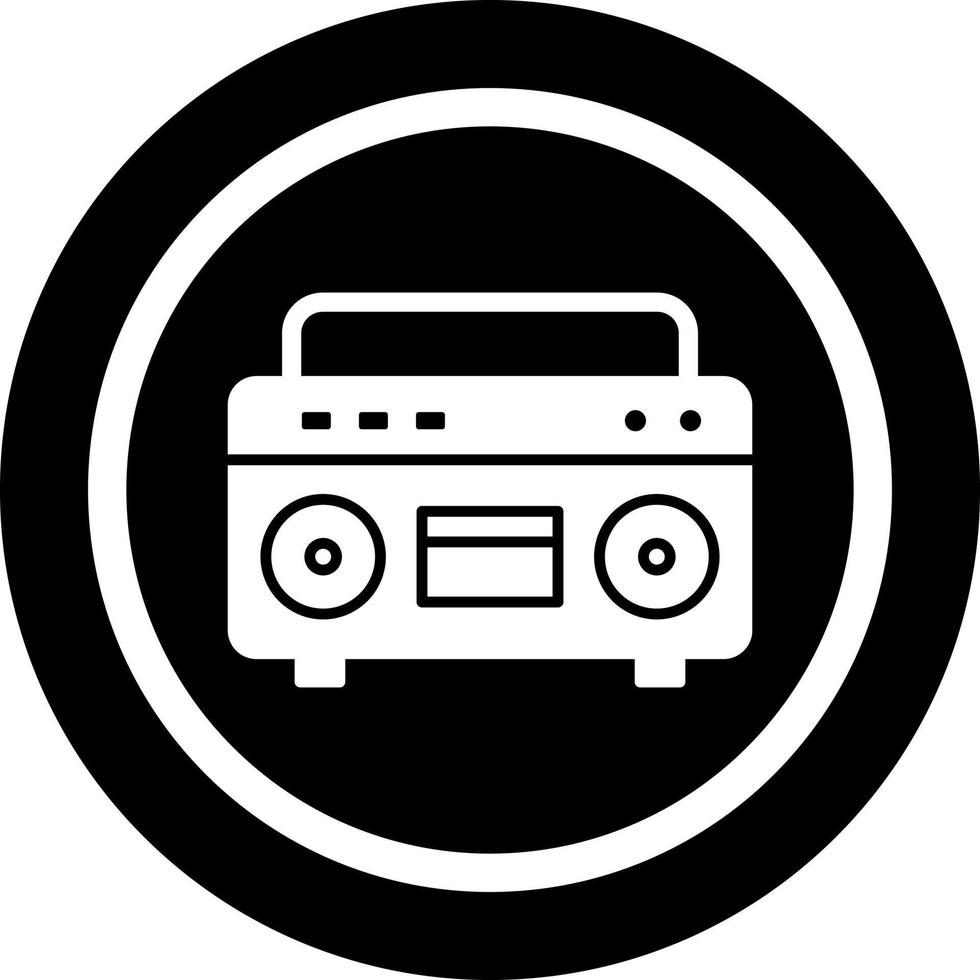 Casette Player Vector Icon