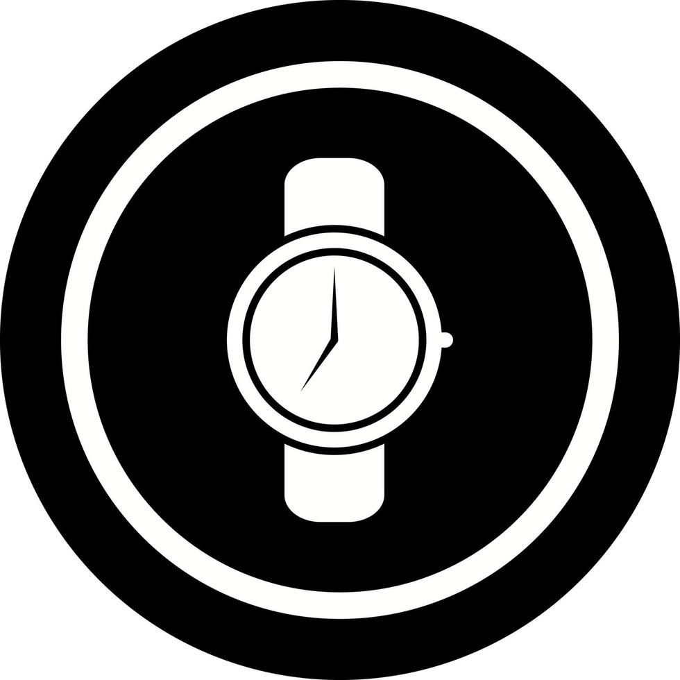 reloj, vector, icono vector