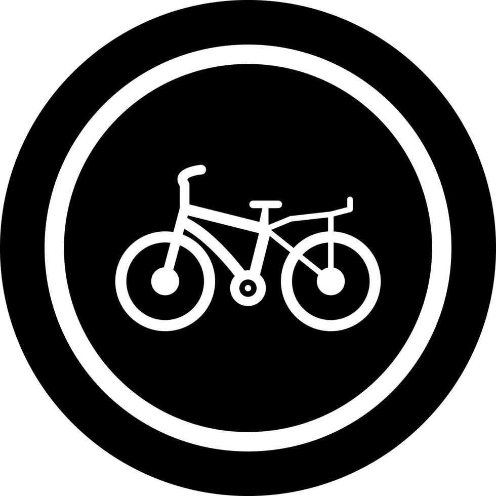 icono de vector de bicicleta