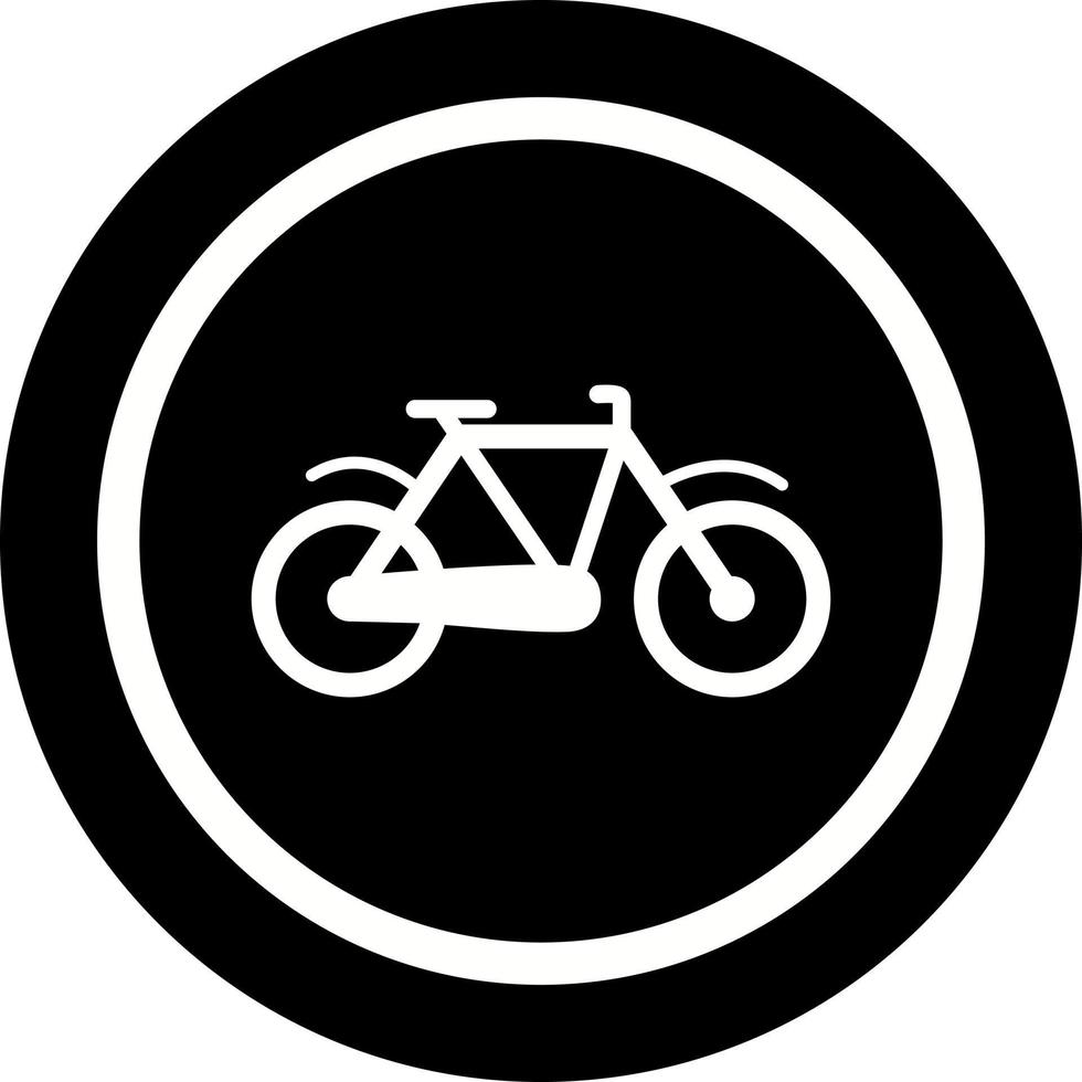 icono de vector de bicicleta