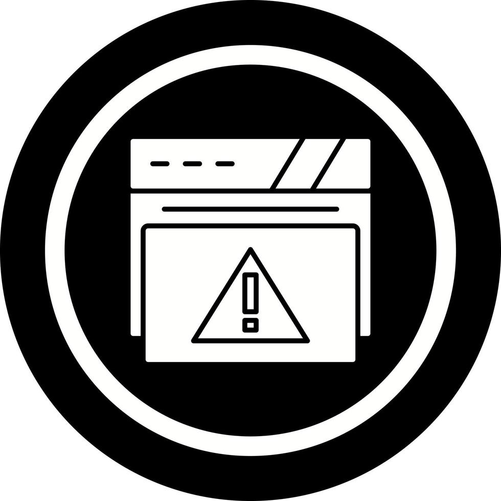 Alert Unique Vector Icon