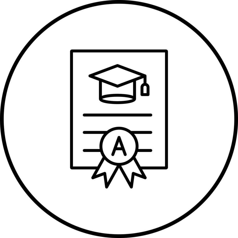 Report Card Unique Vector Icon