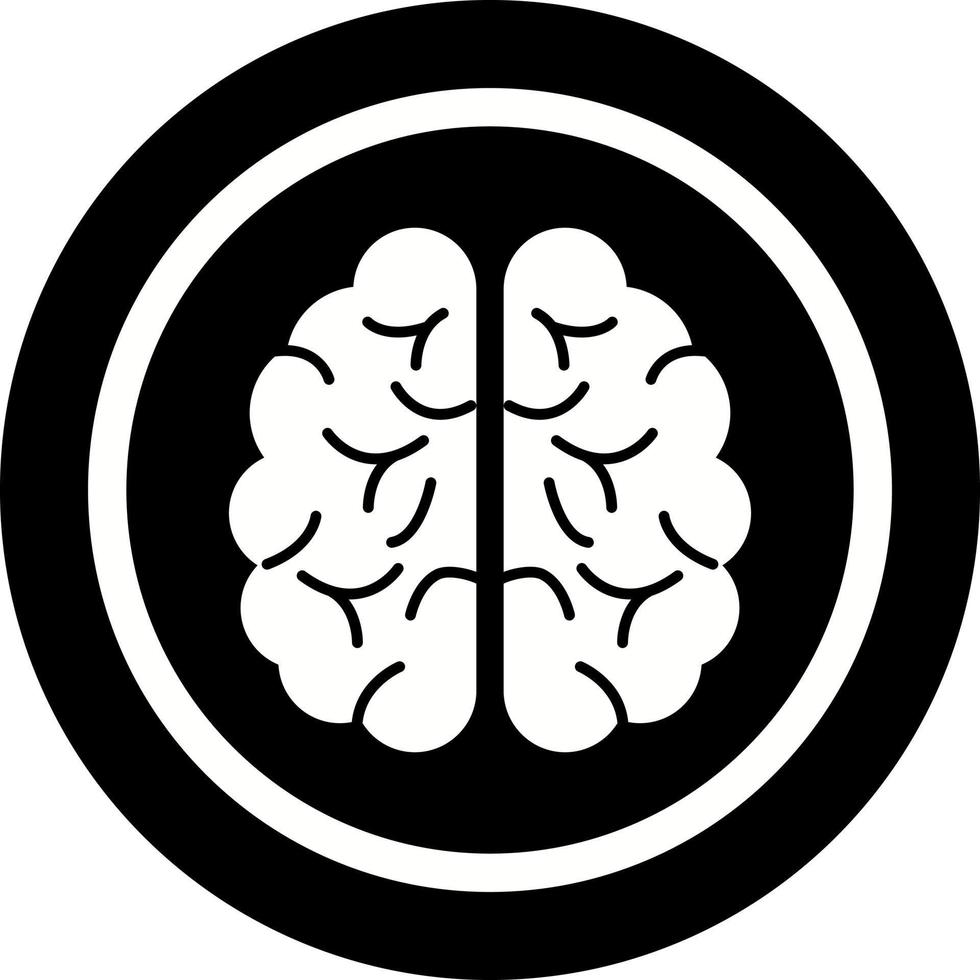 icono de vector de cerebro