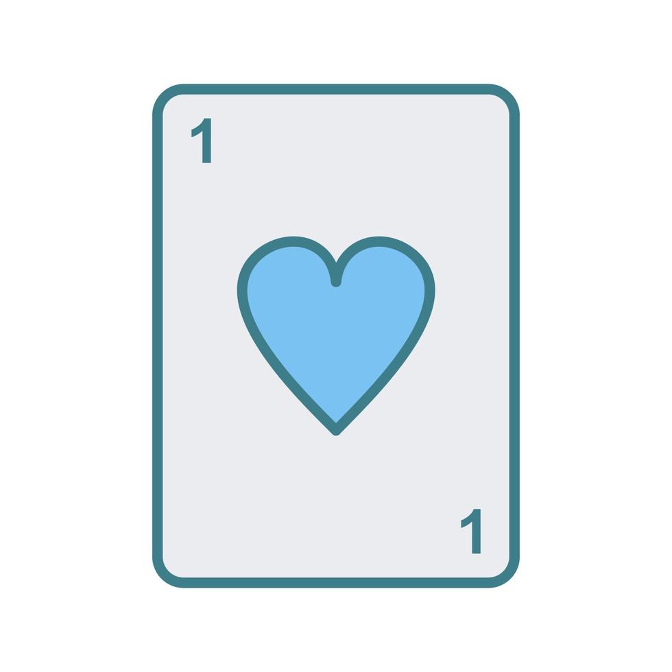 Unique Card Vector Icon