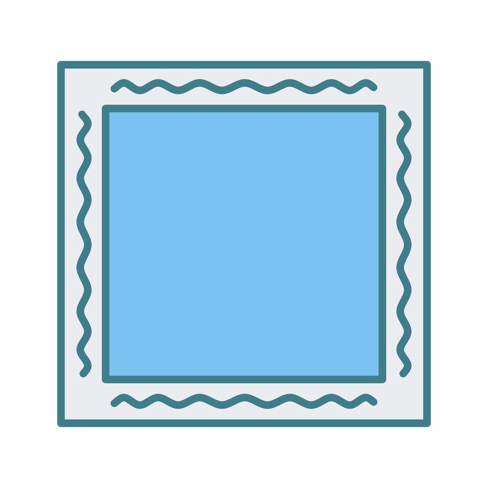 Unique Frame Vector Icon
