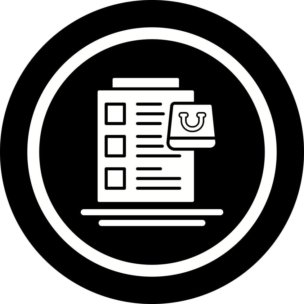 Wish List Vector Icon