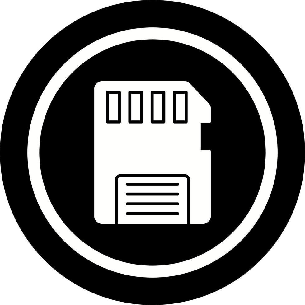 Memory Card Vector Icon