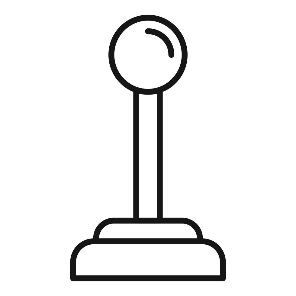 Clutch gearbox icon outline vector. Car disk vector