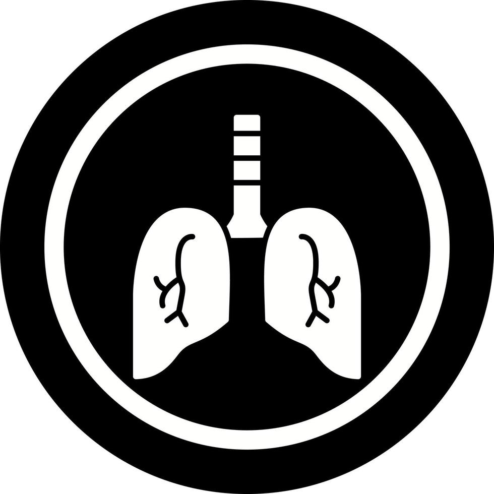 Lung Vector Icon